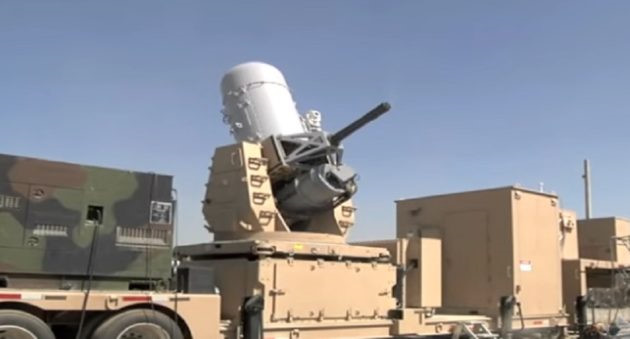 Chết khiếp siêu pháo 6 nòng trên xe tải của Quân đội Mỹ